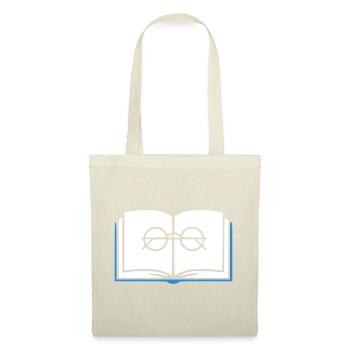 Book and Glasses Outline - Tote Bag - red - Front