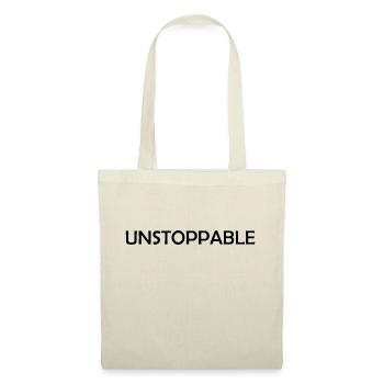 Unstoppable t-shirt - Tote Bag - red - Front
