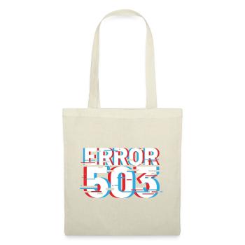 Error 503 Glitch - Tote Bag - red - Front