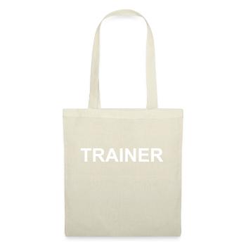 Trainer Coach Sport Training - Stoffbeutel - Rot - Vorne