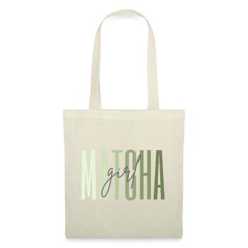 Matcha Girl – Gift for Tea Lovers - Tote Bag - red - Front