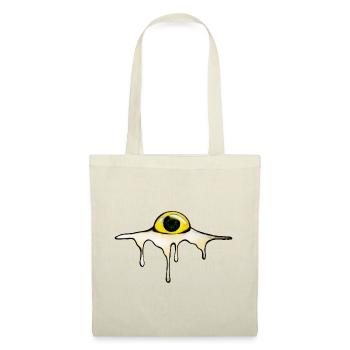 Fried Eye – Sunny Side Creepy - Tote Bag - red - Front