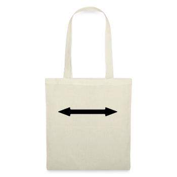 arrow - Tote Bag - red - Front