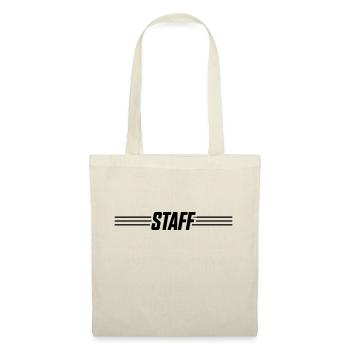 staff strich - Stoffbeutel - Rot - Vorne