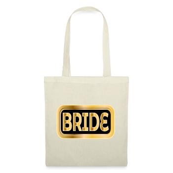 BRAUT GESCHENKE HOCHZEIT VERLOBUNG - Stoffbeutel - Rot - Vorne