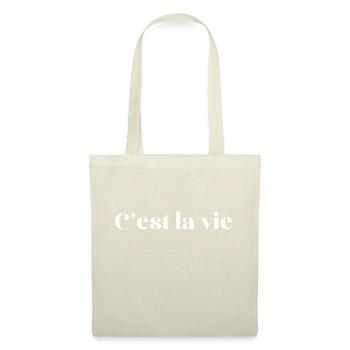 c'est la vie - Tote Bag - red - Front