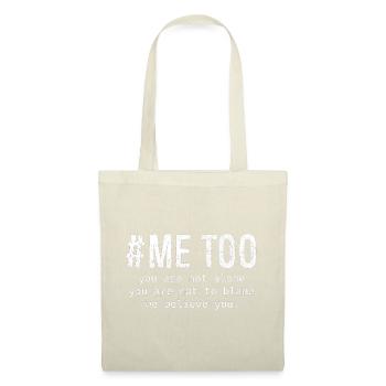me too you are not alone you are not to blame - Tote Bag - red - Front