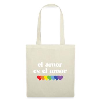 LGBT Pride Month - El Amor es el Amor - Tote Bag - red - Front