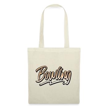 Bowling - Sac en tissu - rouge - Devant