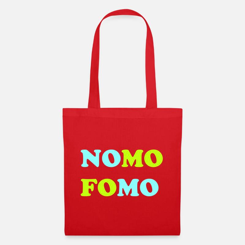 NOMO FOMO Neon Pop - Stoffbeutel - Rot