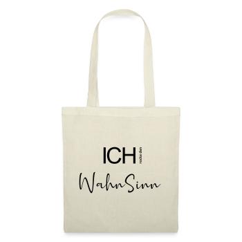 ICH rocke den Wahnsinn. - Stoffbeutel - Rot - Vorne