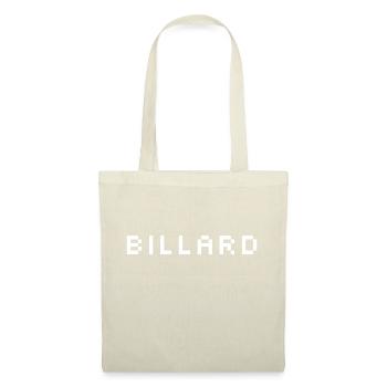 Billard soirée - Sac en tissu - rouge - Devant
