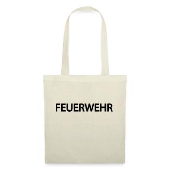 Feuerwehr Design - Stoffbeutel - Rot - Vorne