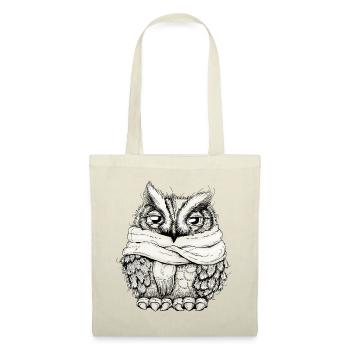 Freezing owl - Sac en tissu - rouge - Devant