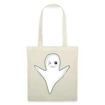 Kawaii Ghost Ghost Halloween Halloween Costume - Tote Bag - red - Front