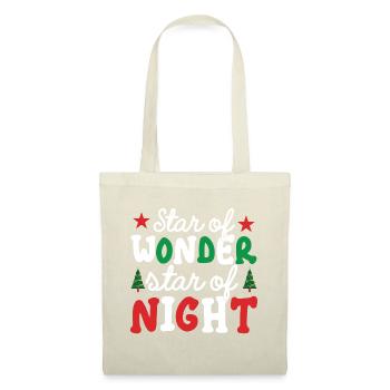 Star Of Wonder & Star of Night Christmas - Tote Bag - red - Front