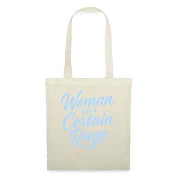Woman of a Certain Rage Saying Light Blue Design - Tote Bag - red - Front