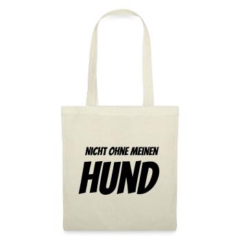 Not without my dog T-shirt gift - Tote Bag - red - Front