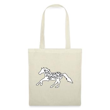 Knabstrupper, Appaloosa, Noriker, Tigerschecke - Tote Bag - red - Front