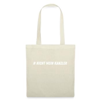 Nicht mein Kanzler - Stoffbeutel - Rot - Vorne