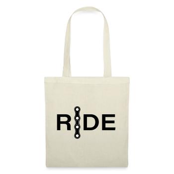 Chain Lines Minimal Design - Tote Bag - red - Front