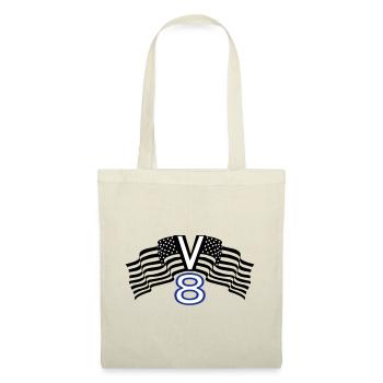 V8,Muscle Car,Garage,Car,Tuning,USA(25) - Tote Bag - red - Front