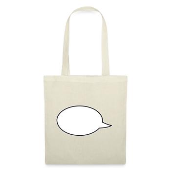 Speech Bubbles Comic Links - Tote Bag - red - Front