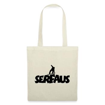 Serfaus Snowboard Snowboarding - Sac en tissu - rouge - Devant