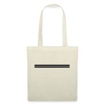 Double stroke design template to design yourself - Tote Bag - red - Front