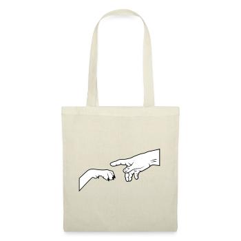 Dog Paw - Give Paw - Tote Bag - red - Front