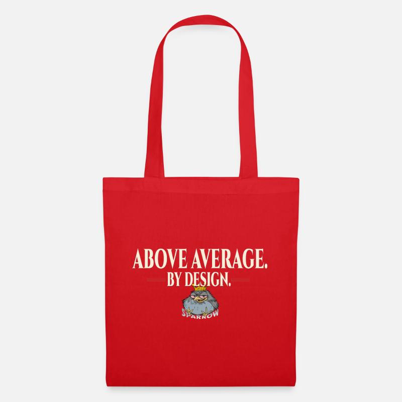 Above - Tote Bag - red