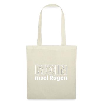 MOIN Insel Rügen Logo - Stoffbeutel - Rot - Vorne