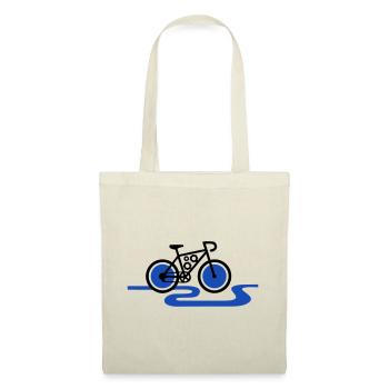 Moteur à engrenages moderne pour vélo électrique - Sac en tissu - rouge - Devant