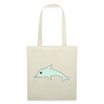 Dolphin Dolphins - Tote Bag - red - Front