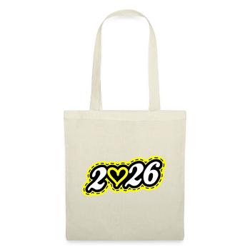 2026 Heart - Tote Bag - red - Front