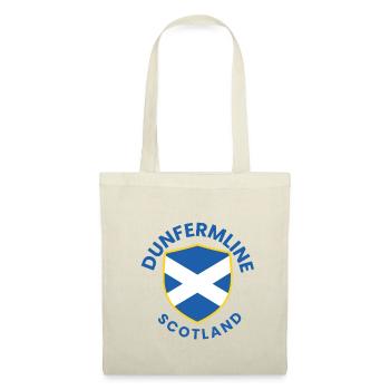 Dunfermline Scottish Shield Design - Tote Bag - red - Front