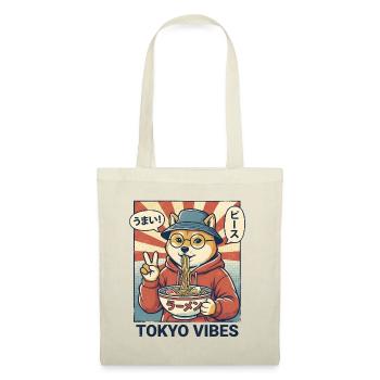 Shiba Slurp - Tote Bag - red - Front