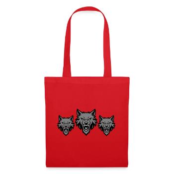 Wolf Team Rudel - Stoffbeutel - Rot - Vorne
