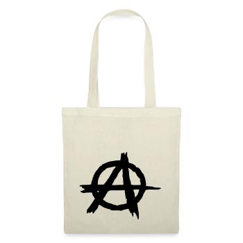 Anarchie Anarchiste Punk - Sac en tissu - rouge - Devant