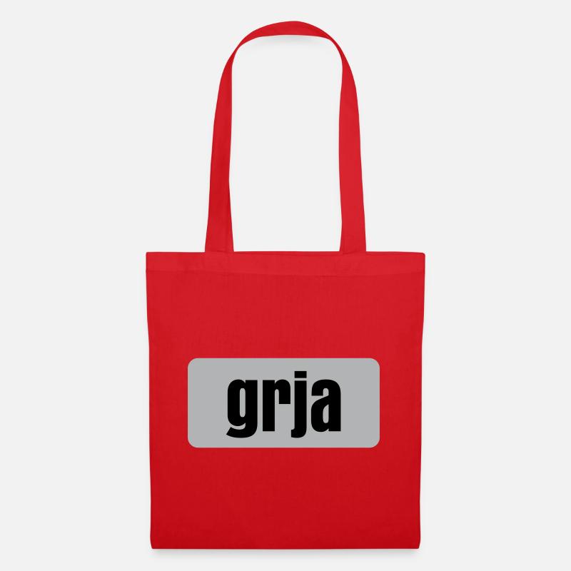 grja - Stoffbeutel - Rot