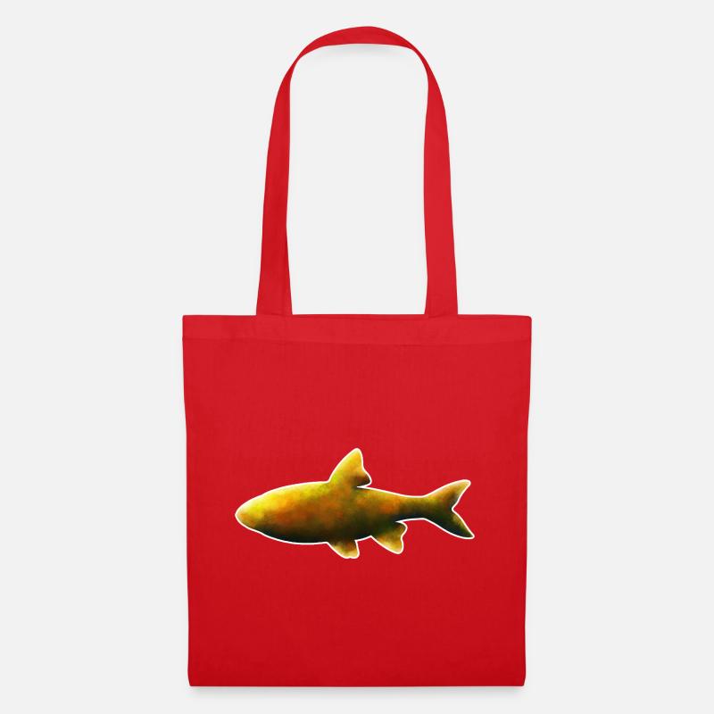 Hazel.1 - Sac en tissu - rouge