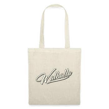 walhalla odin thor wikinger viking sticker shirt - Stoffbeutel - Rot - Vorne