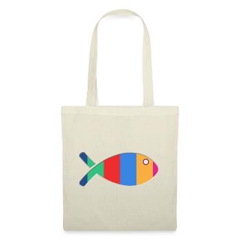 Colorful Fish - Tote Bag - red - Front
