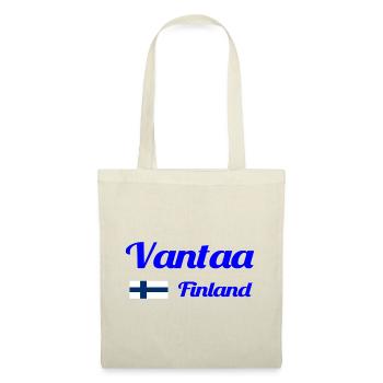 Vantaa Finnland Drucken - Stoffbeutel - Rot - Vorne