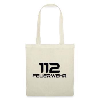 Feuerwehr 112 - Shirt - Stoffbeutel - Rot - Vorne