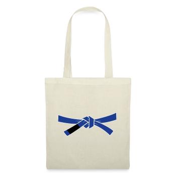 Ceinture bleue - Ceinture bleue - Sac en tissu - rouge - Devant