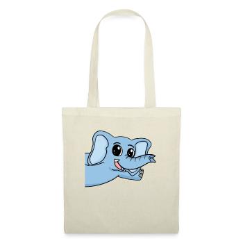 Salutation des éléphants - Sac en tissu - rouge - Devant