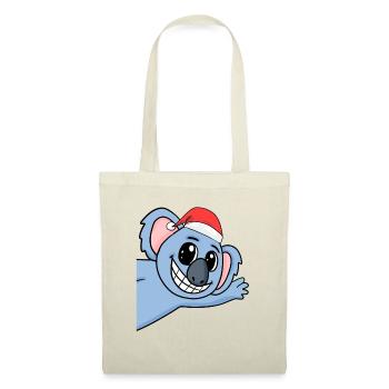 Koala Weihnachten - Stoffbeutel - Rot - Vorne