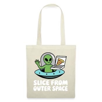 Livreur de pizza extraterrestre - Sac en tissu - rouge - Devant