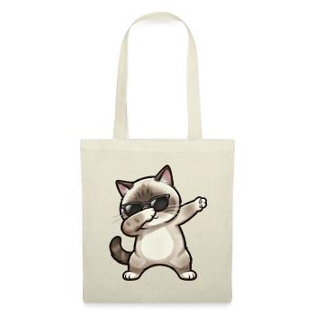 Dabbing Ragdoll Cat - Tote Bag - red - Front